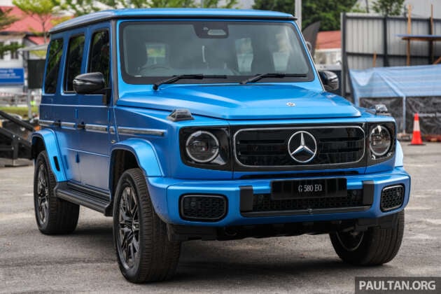 Mercedes-Benz G580 with EQ Technology in Malaysia &ndash; electric G-Class from RM959k, half the price of G63!