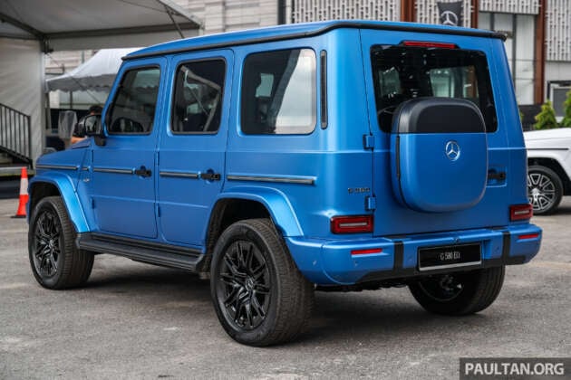 Mercedes-Benz G580 with EQ Technology in Malaysia &ndash; electric G-Class from RM959k, half the price of G63!