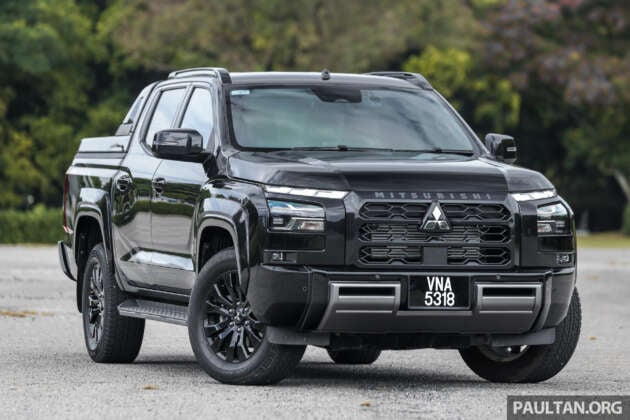 2025 Mitsubishi Triton Athlete Malaysia gallery &ndash; flagship pick-up now cheaper, better looking; RM160k