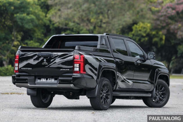 2025 Mitsubishi Triton Athlete Malaysia gallery &ndash; flagship pick-up now cheaper, better looking; RM160k