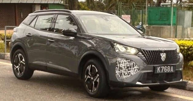 Peugeot 2008 facelift spied in Malaysia &ndash; launch soon?