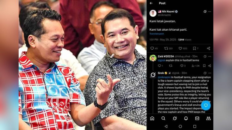 Peletakan jawatan Rafizi dan Nik Nazmi, tiada khianat parti.