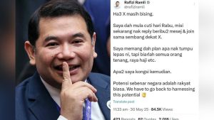Rafizi Ramli umum sudah ada perancangan selepas cuti tamat.