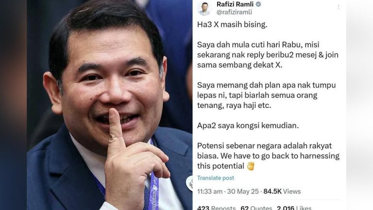 Rafizi Ramli umum sudah ada perancangan selepas cuti tamat.