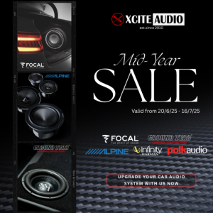 Upgrade your car audio performance with speaker kits from Xcite Audio &ndash; only RM1.2k; Focal, Infinity, Alpine
