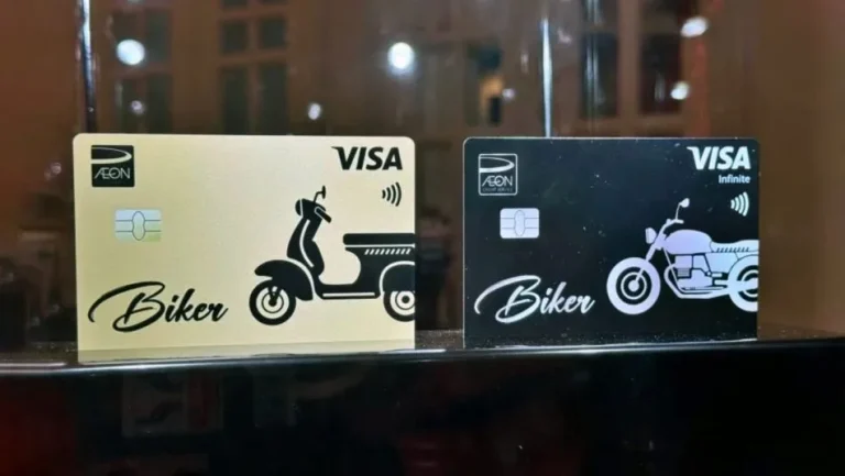 Kad Kredit Aeon Biker Visa untuk Pengguna Motosikal Kini Tersedia