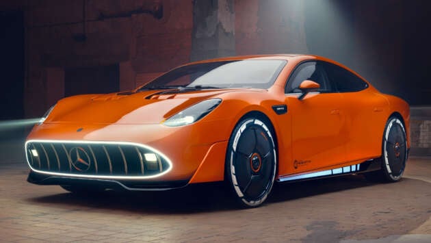 Mercedes-AMG Concept AMG GT XX &ndash; EV GT 4-Door replacement with over 1,360 PS, 850 kW DC charging