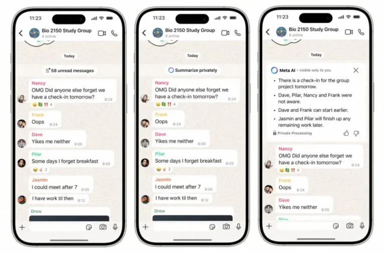 WhatsApp perkenal ciri rumusan mesej tidak dibaca menggunakan Meta AI.