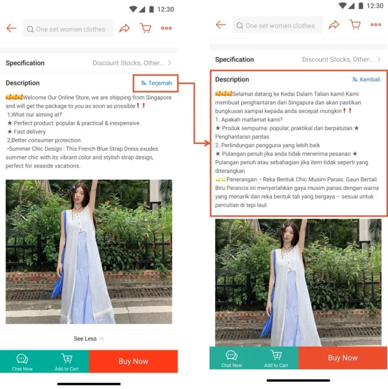 Shopee dan Lazada tegaskan penggunaan Bahasa Malaysia oleh penjual.