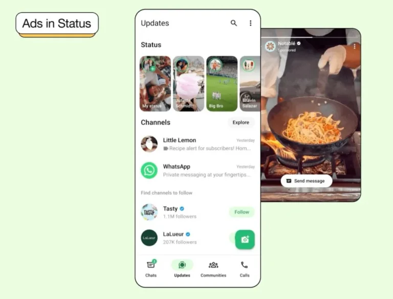 WhatsApp memperkenalkan pengiklanan pada Status dengan privasi sebagai keutamaan.