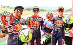 Hakim Danish cemerlang, raih podium kedua di Piala RedBull MotoGP.