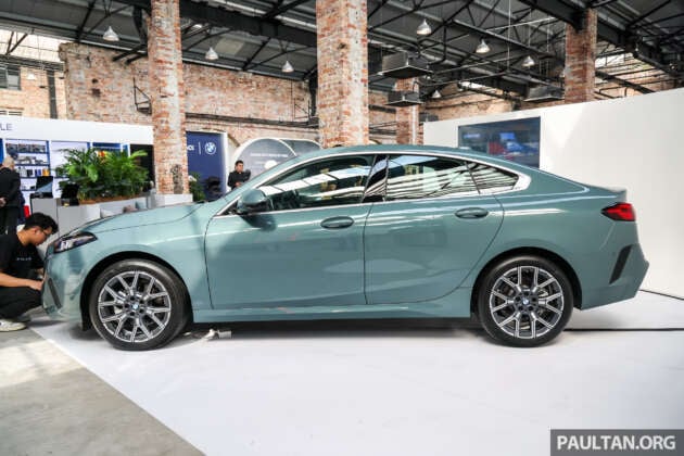 2025 BMW 218 Gran Coupe official Malaysian pricing &ndash; RM218,800, CKD, 2nd-gen F74, Sport trim, more power