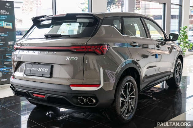 2025 Proton X50 1.5TD Executive facelift &ndash; new base model with full power and tech, 6 airbags, no ADAS