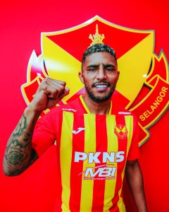 Willian Lira sertai Selangor FC sebagai penyerang baharu.