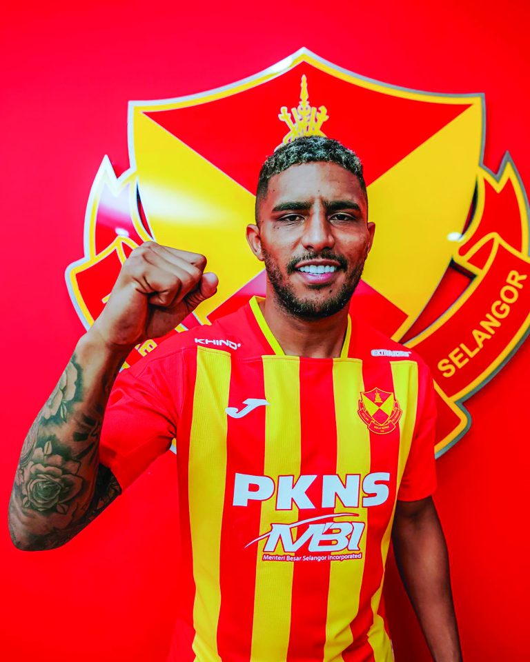 Willian Lira sertai Selangor FC sebagai penyerang baharu.