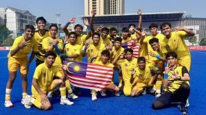 Skuad hoki B-18 negara raih tempat ketiga Piala Asia.