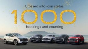 Chery Tiggo Cross reaches 1,000 bookings in 2 days