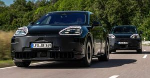 Porsche Cayenne Electric to come with active chassis, 3.5-tonne towing; sets Shelsley Walsh hill climb record