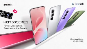 Pelancaran Infinix HOT 60 dengan ciri AI inovatif pada 10 Julai 2025.