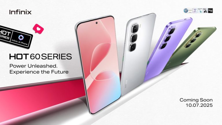 Pelancaran Infinix HOT 60 dengan ciri AI inovatif pada 10 Julai 2025.