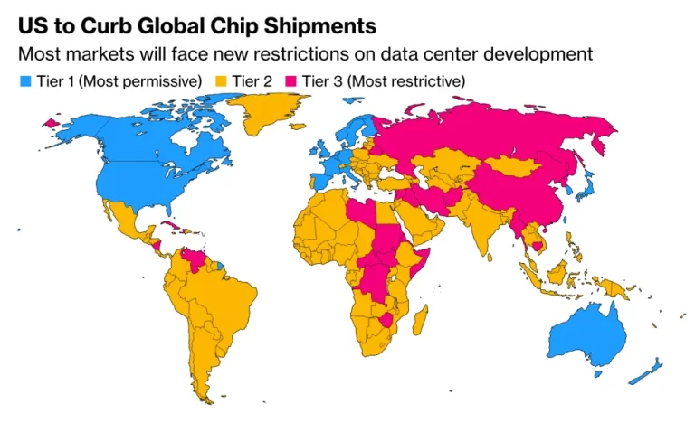 AS merancang had penghantaran cip AI ke Malaysia dan Thailand.